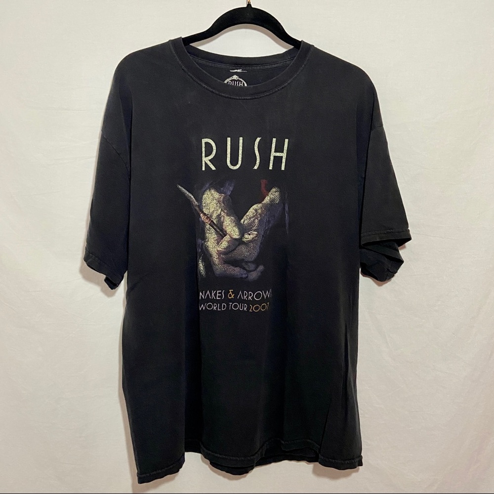 Vintage Black Rush 'Snakes & Arrows' Short Sleeve Tee
